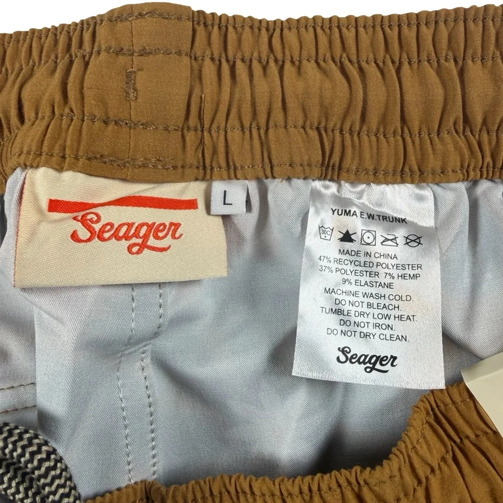 Seager Yuma E.W. Trunks Men's Large Weymouth Floral Swim Hybrid Shorts NWT 7.5